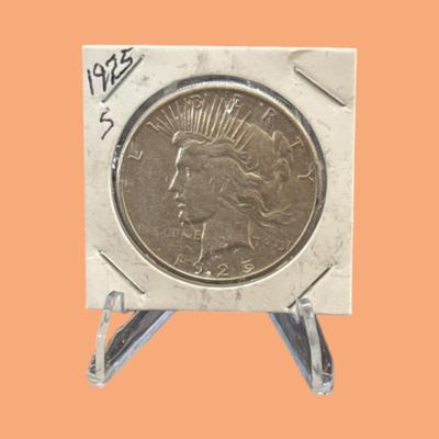 1925 S Peace Dollar