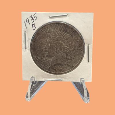 1935 S Peace Dollar