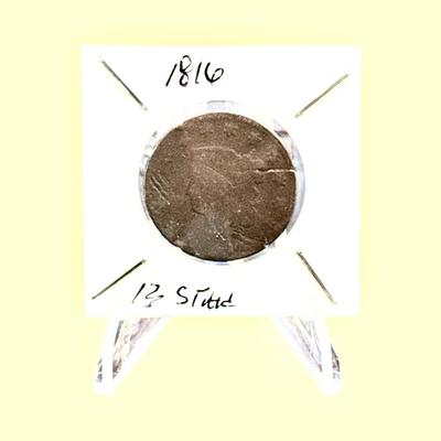 1816 Large Cent 13 Star