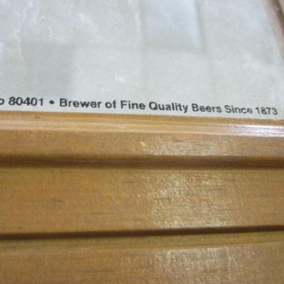 Coors Beer Mirror Sign