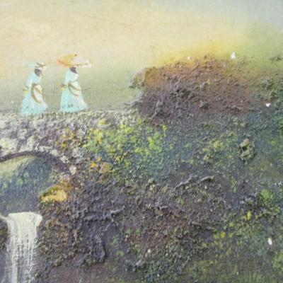 Elegant Painting Signed By Artist