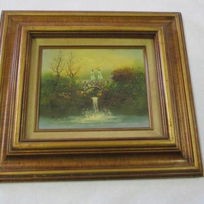 Elegant Painting Signed By Artist