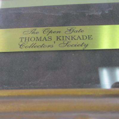 Pair Of Thomas Kinkade Collector's Society Prints COA On The Back