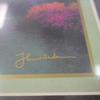 Pair Of Thomas Kinkade Collector's Society Prints COA On The Back