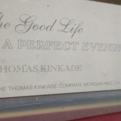 Thomas Kinkade The Good Life Print Signed & Numbered 546/1950