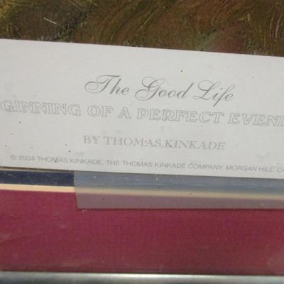 Thomas Kinkade The Good Life Print Signed & Numbered 546/1950