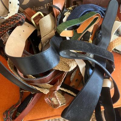 Large bag of belts see picture 2 for more