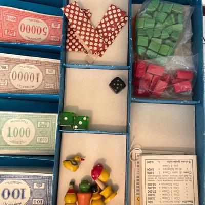 1961 Italian Monopoli game & LaBeast game (Italy)
