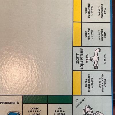 1961 Italian Monopoli game & LaBeast game (Italy)