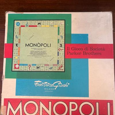 1961 Italian Monopoli game & LaBeast game (Italy)