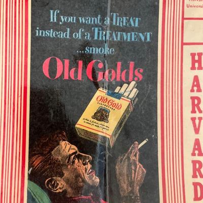 Four Vintage Harvard book covers
