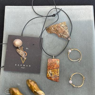 Badman Designs Copper Music Necklace etc
