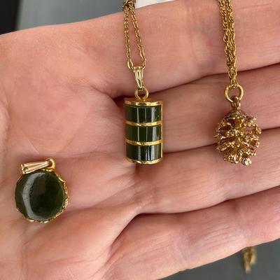 Lot of Vintage Gold-tone Jewelry