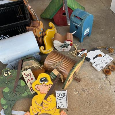More handmade wood décor