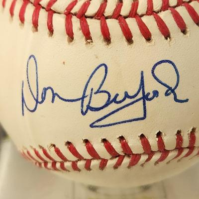 Don Buford Baltimore Orioles OMLB Signed Autographed Baseball In Collectors Case