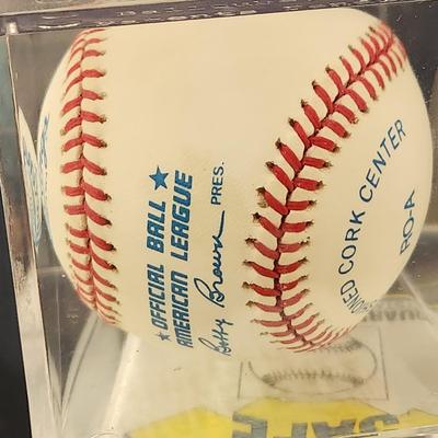 Don Buford Baltimore Orioles OMLB Signed Autographed Baseball In Collectors Case
