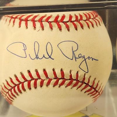 Phil Regan Baltimore Orioles OMLB Signed Autographed Baseball In Collectors Case