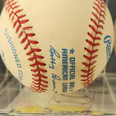 Phil Regan Baltimore Orioles OMLB Signed Autographed Baseball In Collectors Case