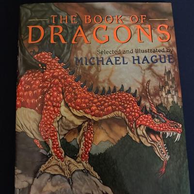 BOOK OF DRAGONS BLOWN GLASS ART BOWL