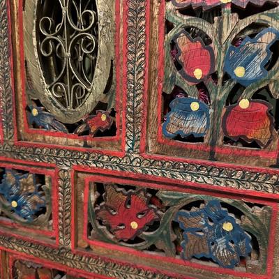 WOOD PRIVACY SCREEN ROOM DIVIDER