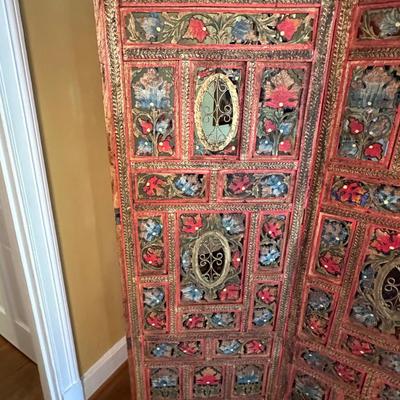 WOOD PRIVACY SCREEN ROOM DIVIDER