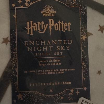 POTTERY BARN HARRY POTTER SHEET SET