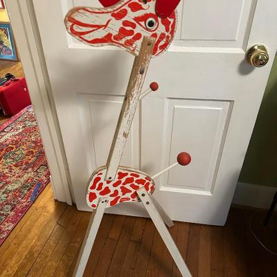 1959 IRMI GIRAFFE COAT RACK CHILD