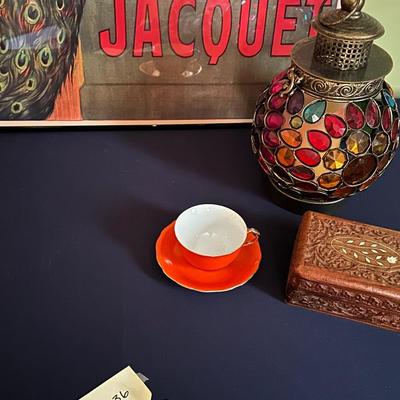 CAMILLE BOUCHET COGNAC JACQUET FRAMED POSTER & MORE LOT