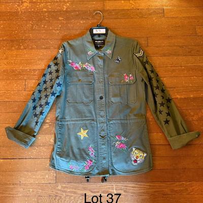 WILLIAM RAST BY JUSTIN TIMBERLAKE MILITARY JACKET