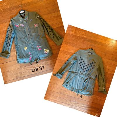 WILLIAM RAST BY JUSTIN TIMBERLAKE MILITARY JACKET