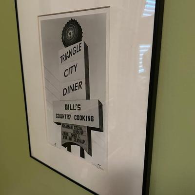 FRAMED, SIGNED PHOTOGRAPHS