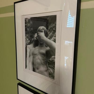 FRAMED, SIGNED PHOTOGRAPHS