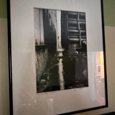 FRAMED, SIGNED PHOTOGRAPHS