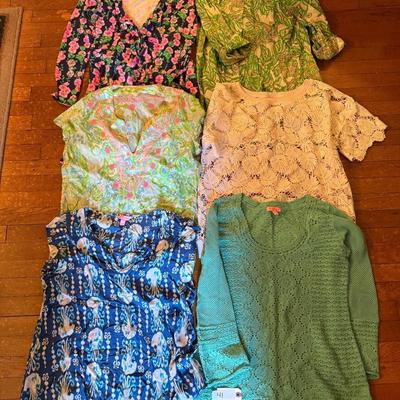 LILY PULITZER WOMENS CLOTHING LOT