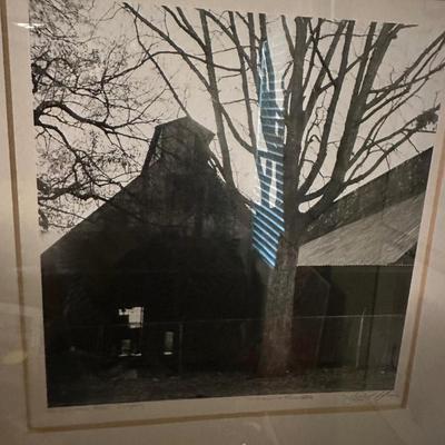 FRAMED PHOTO OLD COLUMBIA STEEL COMPANY