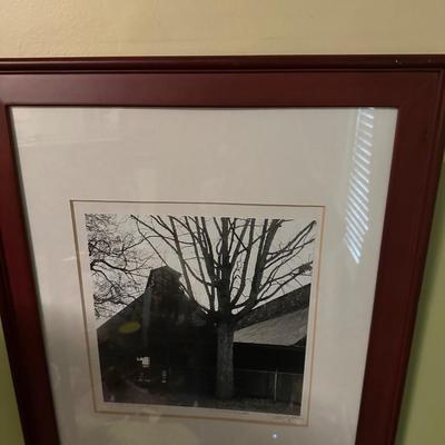 FRAMED PHOTO OLD COLUMBIA STEEL COMPANY