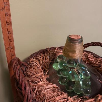 VINTAGE WINE DEMIJOHN