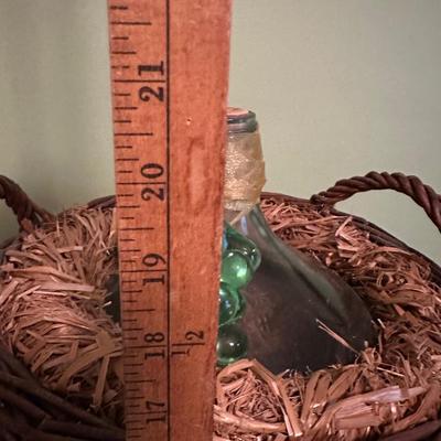 VINTAGE WINE DEMIJOHN