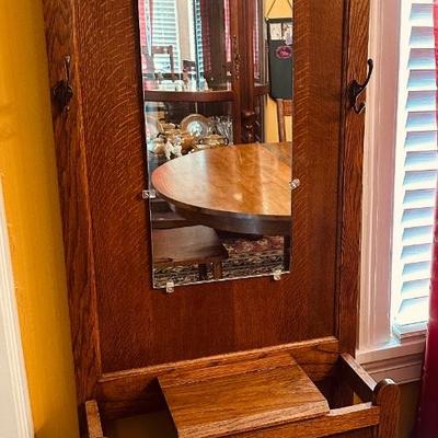 ANTIQUE HALL TREE
