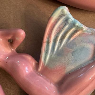 ROYAL HAEGER USA ART POTTERY FROG FLOWER VESSEL