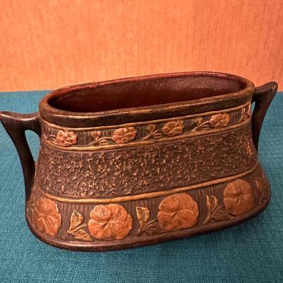 CHINESE YIXING TEAPOT, BRETBY CLANTA VASE