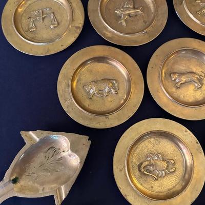 BRASS LOT, COLLECTOR PLATE
