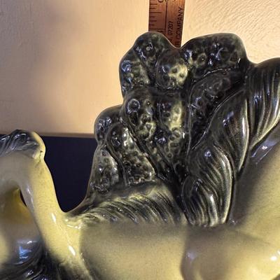 VINTAGE JARRA J CERAMICS SEAHORSE TV LAMP
