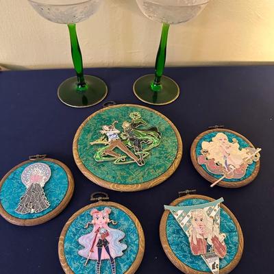 ENAMELED PIN LOT