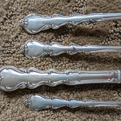 International Sterling Silver silverware set "Angelique" pattern