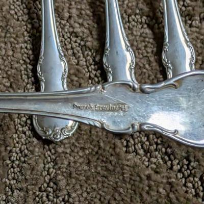 Towle Sterling Silver "French Provincial" pattern silverware
