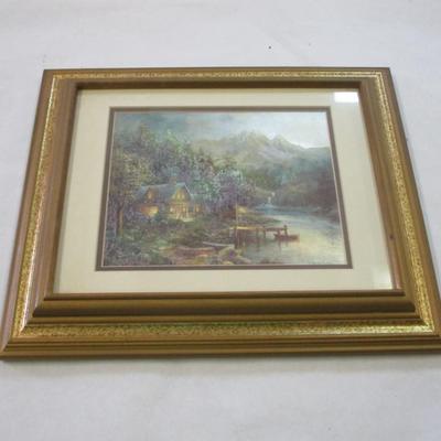 Foil Winter Landscape Art