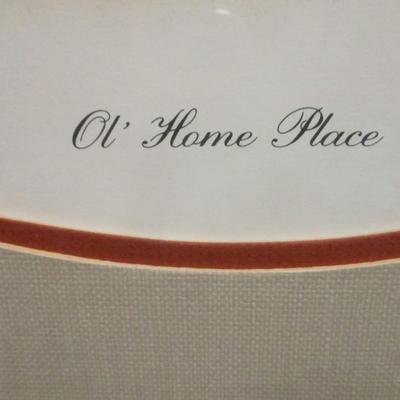 Framed Print Ol' Home Place Signed By The Artist E. Howard Burger