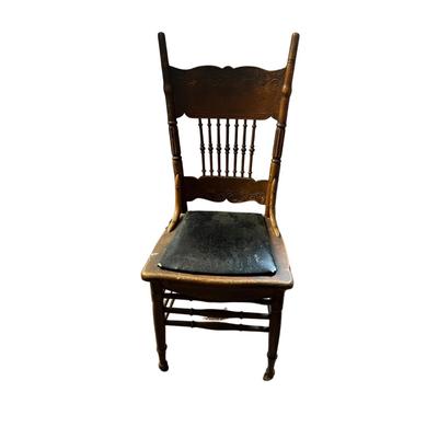 Tall Wooden Chair