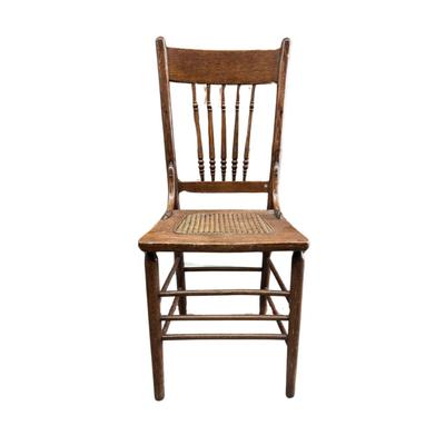 Tall Back Cane Seat